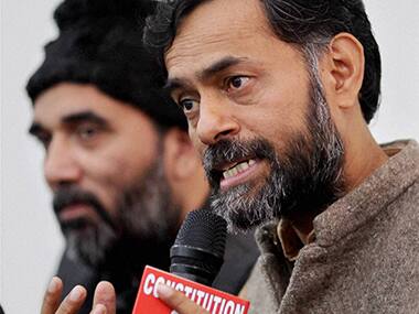 Aam Aadmi Party leader Yogendra Yadav. PTI