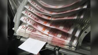 Euro stocks get data lift as dollar rebounds