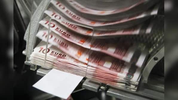 Euro stocks get data lift as dollar rebounds