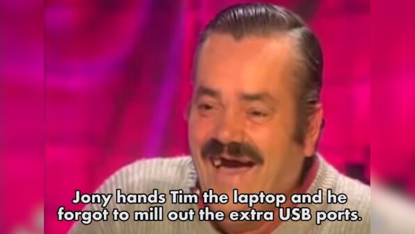 Apple engineer spoof video: Spanish laughing guy explains the 2015 MacBook