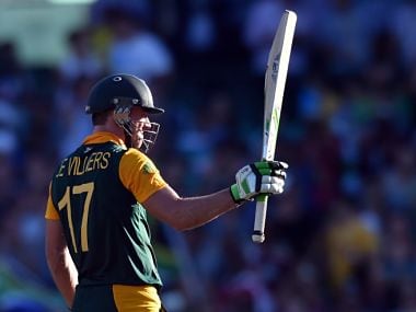 South Africa skipper AB de Villiers. AFP