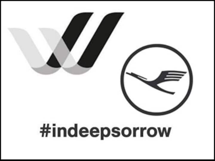 #indeepsorrow: After plane crash, Germanwings, Lufthansa change logos to black and grey