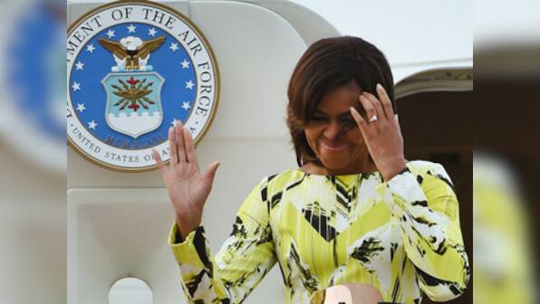 Michelle Obama arrives in Japan to highlight importance of girls' education