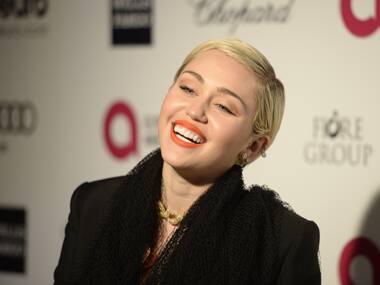 'Wrecking Ball' wax figure of Miley Cyrus unveiled at Las Vegas