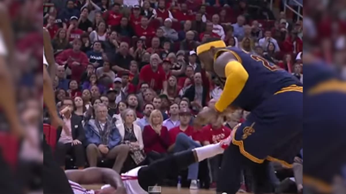 NBA: Harden suspended a game for kicking James below the belt