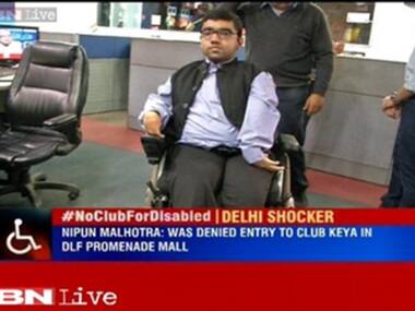 Disabled rights activist denied entry into Delhi eatery, govt orders probe