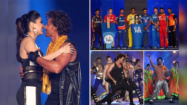 Hrithik, Anushka dazzle, Shahid trips and Farhan croons at glittering IPL opening ceremony