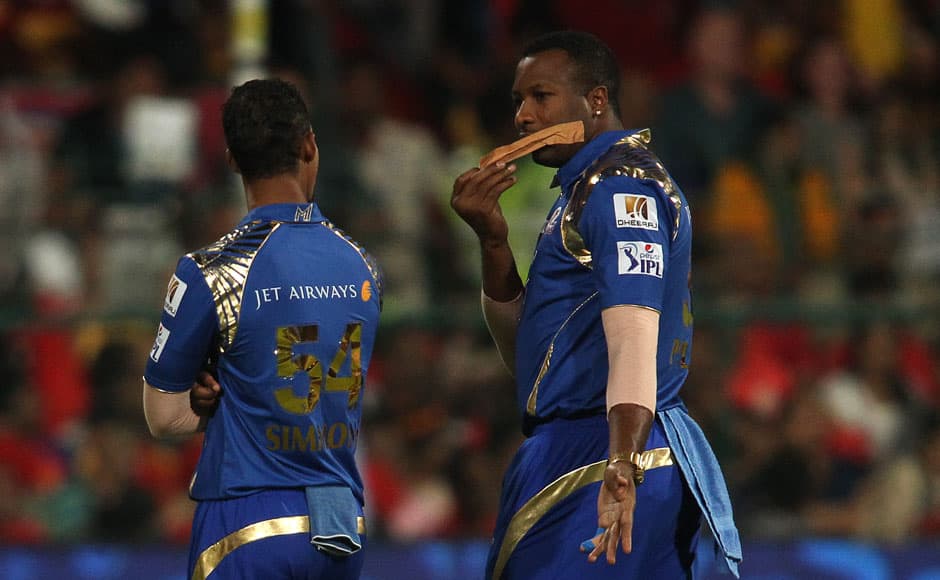 Defending Kieron Pollard for plastering his mouth after being told to be quiet by the umpire, Mumbai Indians' senior off-spinner Harbhajan Singh the bizarre gesture was unique but not in bad taste. BCCI