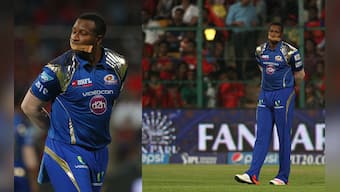 Silent protest: MI's Pollard sticks tape on mouth after umpire warning