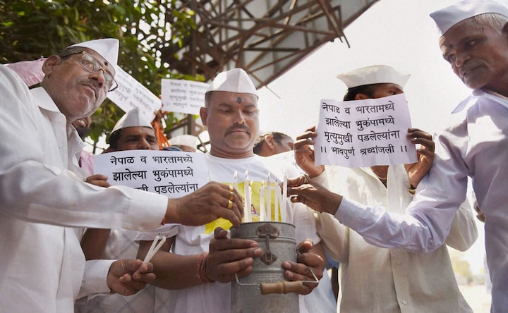 Mumbai's dabbawalas to Dharamsala's monks: Indians pay tribute to victims of Nepal earthquake