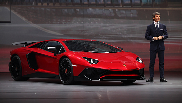 Shanghai Auto Show 2015: Lamborghini Aventador LP 750-4 Superveloce unveiled Shanghai Auto Show 2015: Lamborghini Aventador LP 750-4 Superveloce unveiled