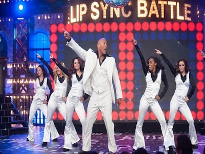 Solid as a rock: Watch Dwayne Johnson lip syncing to Taylor Swift's Shake It Off