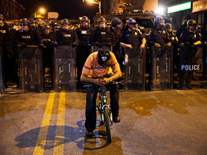 President Obama bans some military-style equipment provided to police 
