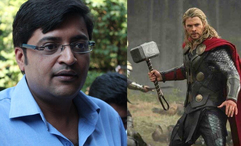 Arnab Goswami Cotton Suits And Cutting Chai What If The Avengers Came To Mumbai Firstpost 8499