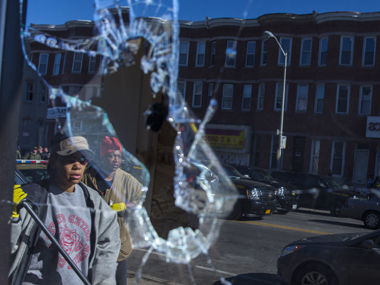 Baltimore police enforce third night of curfew after Freddie Gray's death Baltimore police enforce third night of curfew after Freddie Gray's death
