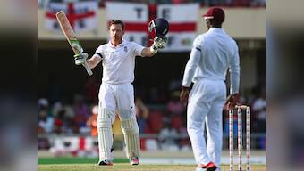 Bell century puts England in control against West Indies on day one 