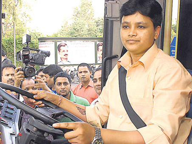 In a first, Delhi Transport Corporation appoints woman as bus driver In a first, Delhi Transport Corporation appoints woman as bus driver