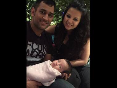 You, me and Dhoni baby makes 3: Check out this adorable pic of cricket's first family