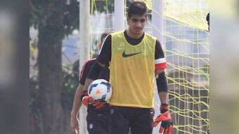 Making history: Gurpreet Singh Sandhu is the first Indian to play for a top tier European club
