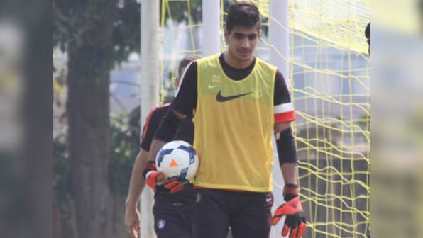 Making history: Gurpreet Singh Sandhu is the first Indian to play for a top tier European club