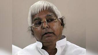 What happened to 56 inch chest of Modi: Lalu on Pak flag waving in J&K