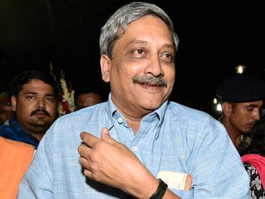 Defence Minister Manohar Parrikar. PTI