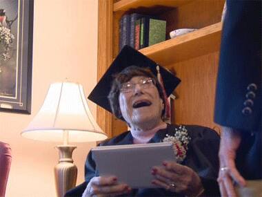 Age is just a number: 103-year-old Wisconsin woman graduates from high school