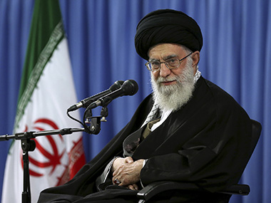 Iran's supreme leader Ayatollah Ali Khamenei backs government's gasoline price hike, terms protesters 'thugs' Iran's supreme leader Ayatollah Ali Khamenei backs government's gasoline price hike, terms protesters 'thugs'