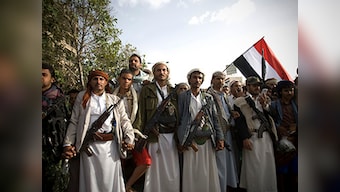 128 Houthi prisoners detained in Saudi Arabia released, flown to Yemen’s Sanna in efforts to end five-year conflict