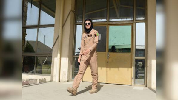 Defying Taliban, threats and dogma: Afghanistan's first female pilot is a true 'Top Gun'