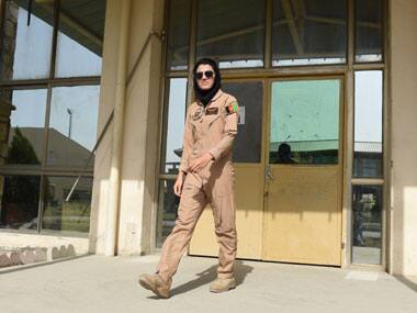 Defying Taliban, threats and dogma: Afghanistan's first female pilot is a true 'Top Gun'