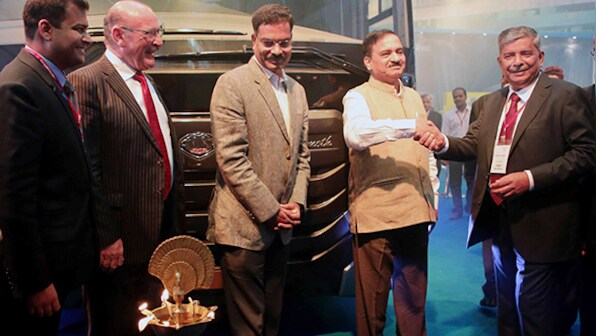 Busworld 2015: MG Group introduces the Mammoth coach in association with MAN trucks