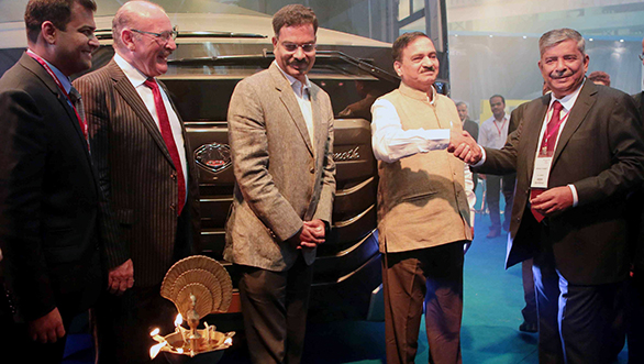 Busworld 2015: MG Group introduces the Mammoth coach in association with MAN trucks Busworld 2015: MG Group introduces the Mammoth coach in association with MAN trucks