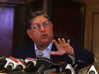 BCCI claims Srinivasan spied on board officials; ICC says Thakur seen with bookie BCCI claims Srinivasan spied on board officials; ICC says Thakur seen with bookie