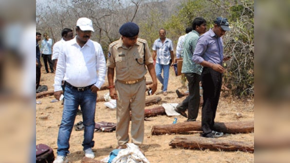 Incident where police had to open fire: Andhra govt justifies killing of red sander "smugglers"