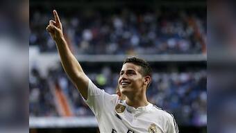 La Liga: Rodriguez scores stunning volley as Real keep up pressure on Barca