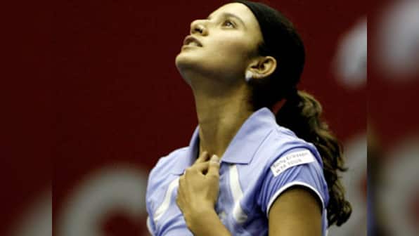 Sania-Hingis lose their first competitive match as a doubles team