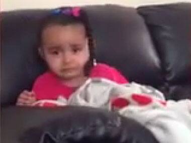 The Aww moment: Little girl gets emotional while watching Lion King