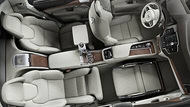 Volvo XC90 Lounge Console concept unveiled at the Shanghai Auto Show