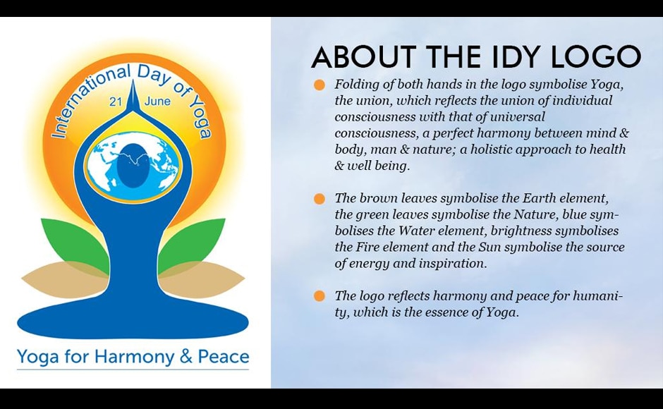 Check It Out Logo For International Yoga Day Is Finally Out And This Is What It Highlights Photos News Firstpost