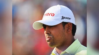 Golf: Anirban Lahiri fights on back nine in Players Championship