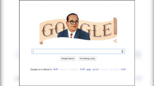 Champion of the Dalits, BR Ambedkar, honoured with Google doodle on 124th birth anniversary