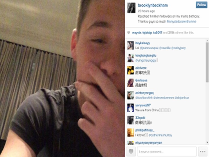 Beckham vs Beckham: Daddy David trolls son Brooklyn on Instagram