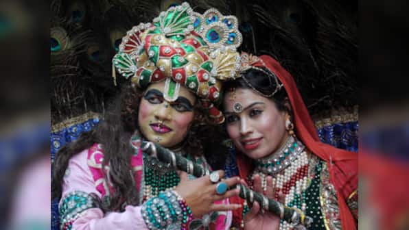 Assam artist's painting shows Krishna in a bar, mobbed by bikini-clad gopis; Hindutva groups see red