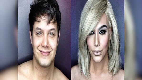 One man looks like Kim Kardashian one day, Lady Gaga the other: Check out how