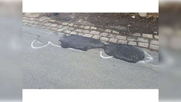 Want your potholes fixed quickly? Try the penis graffiti method