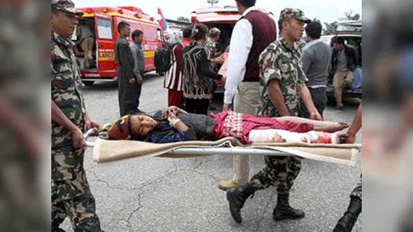 Nepal PM faces ire of earthquake victims; death toll tops 6,000