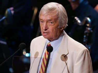 File photo of Richie Benaud. AP