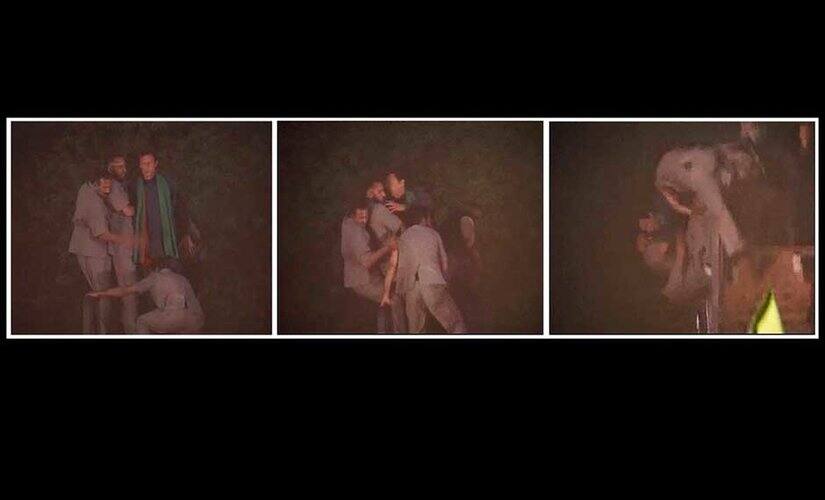 Imran Khan Falling. Reuters