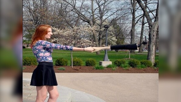 Move over selfie stick: American aritists create 'Selfie Arm' to make you feel less lonely